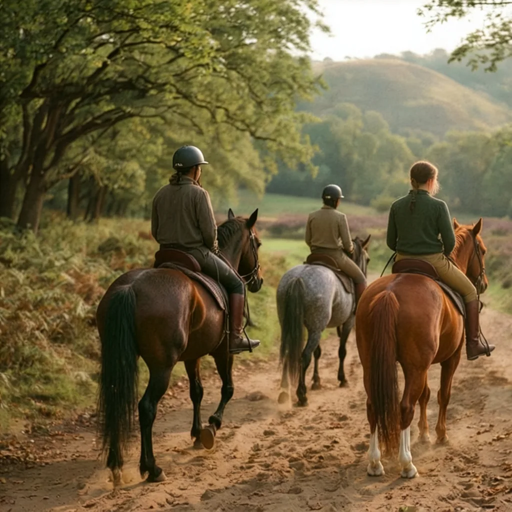 Balade à cheval en Haute-Vienne, autour de Rochechouart